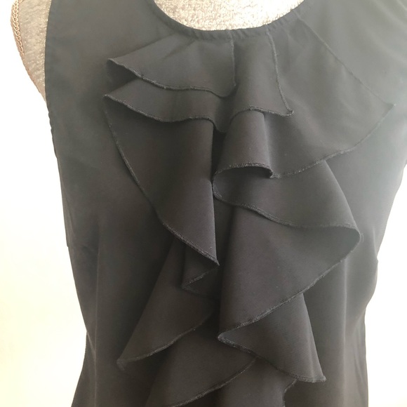 Spense sleeveless open back ruffle in front size medium - Picture 3 of 6